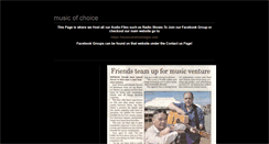 Desktop Screenshot of music-of-choice.com